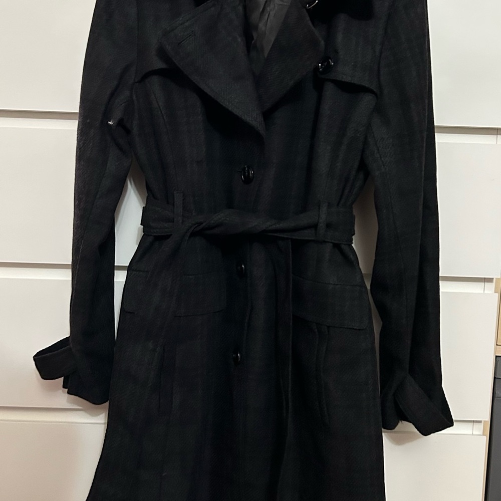 Banana Republic Black Trench Coat